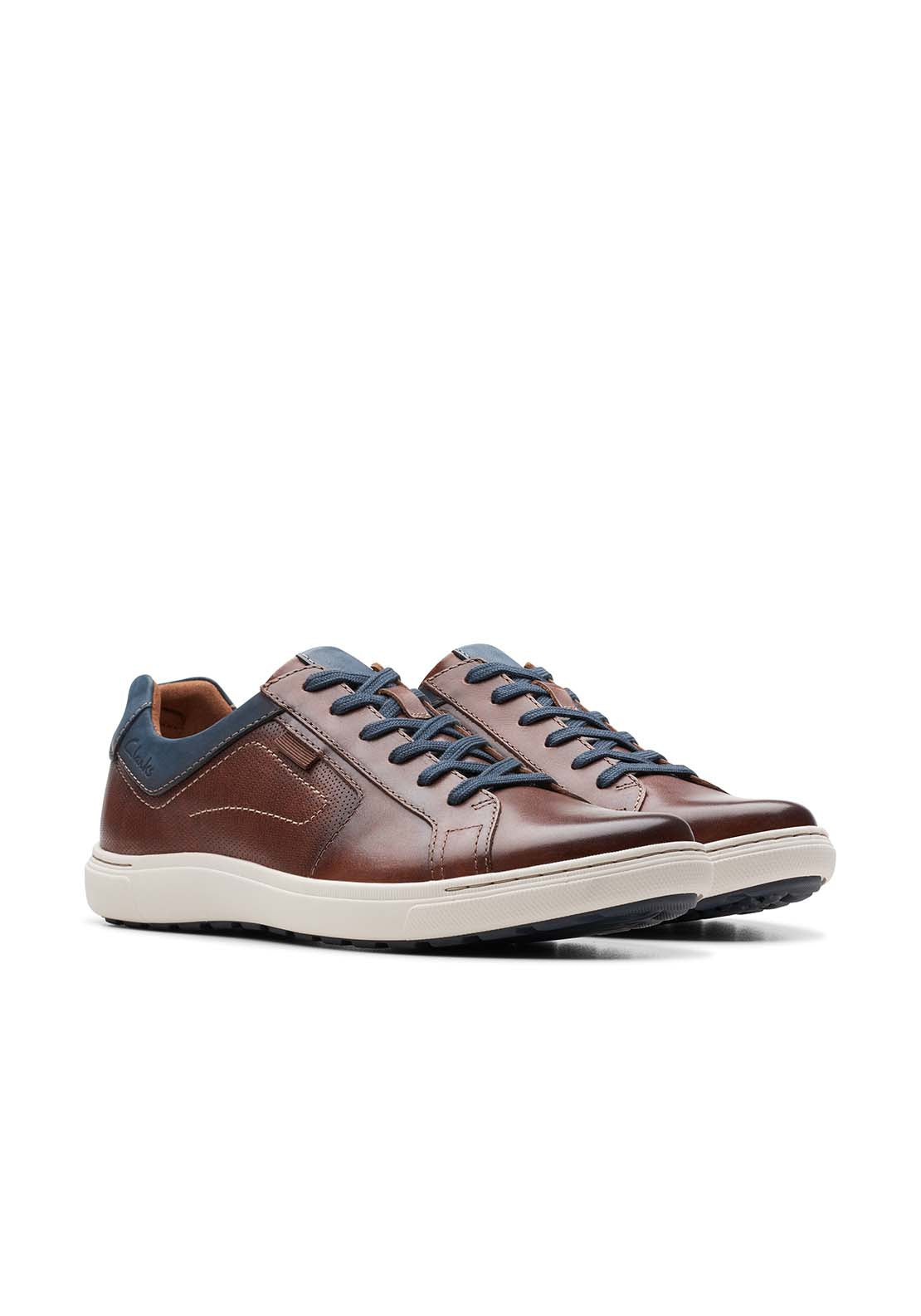 Clarks Mapstone Lace Boot - Brown 1 Shaws Department Stores