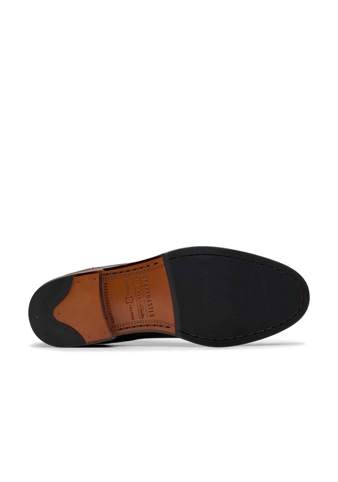 Clarks Craftjames Top Formal Shoe - Brown 7 Shaws Department Stores