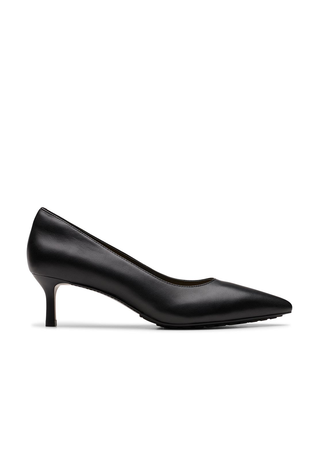 Clarks Adela Court Shoe - Black 6 Shaws Department Stores