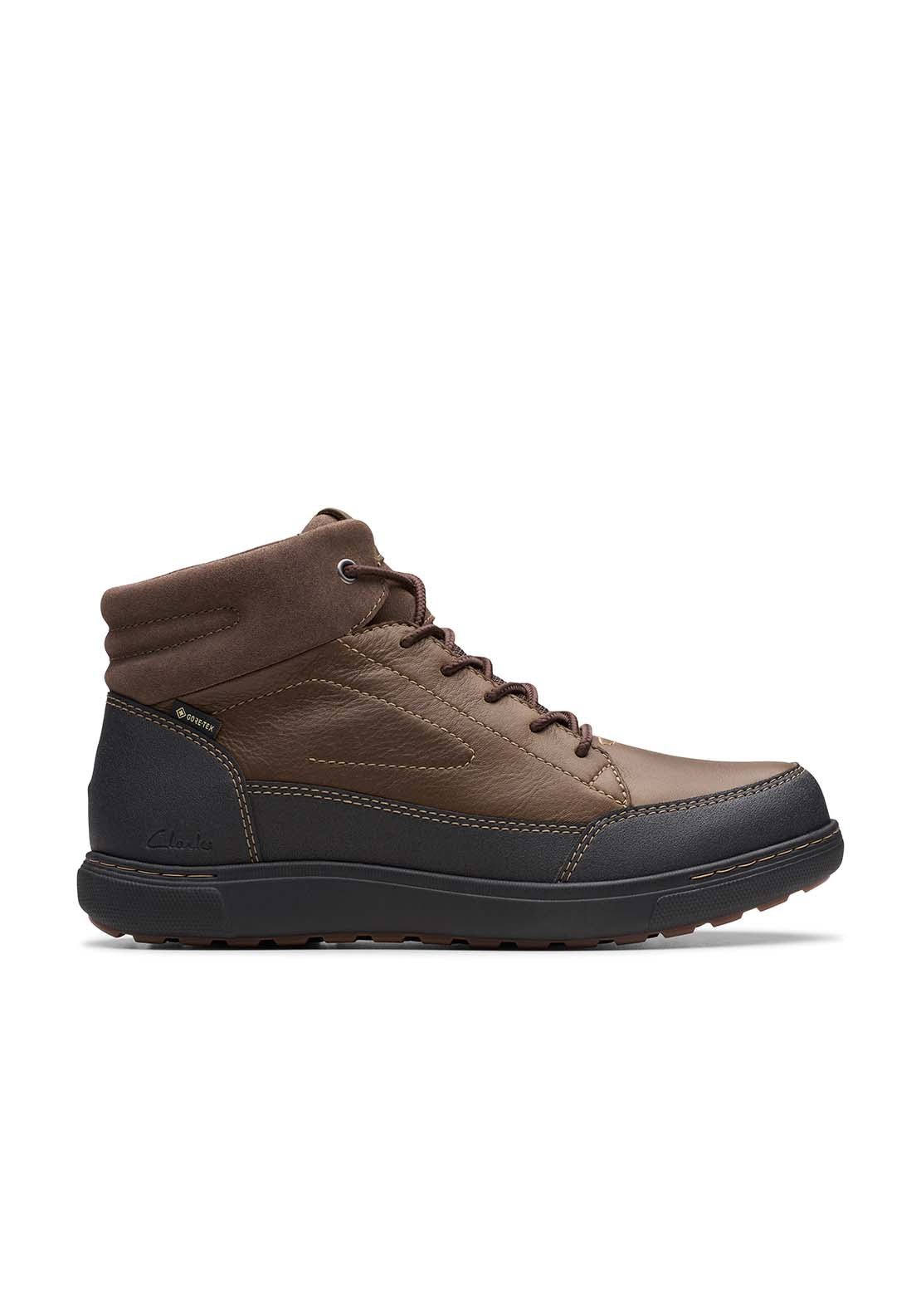 Clarks Mapstone Higtx Boot - Brown 6 Shaws Department Stores