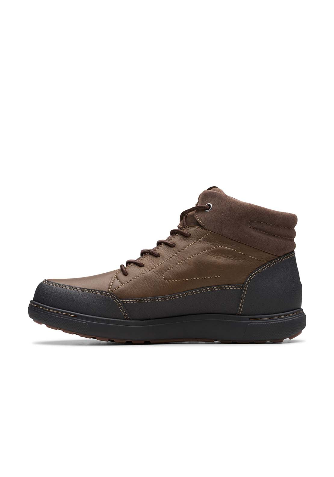 Clarks Mapstone Higtx Boot - Brown 5 Shaws Department Stores