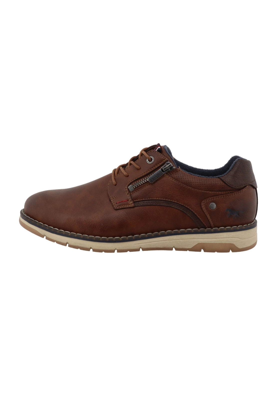 Smart Cas Side Zip Shoe - Tan