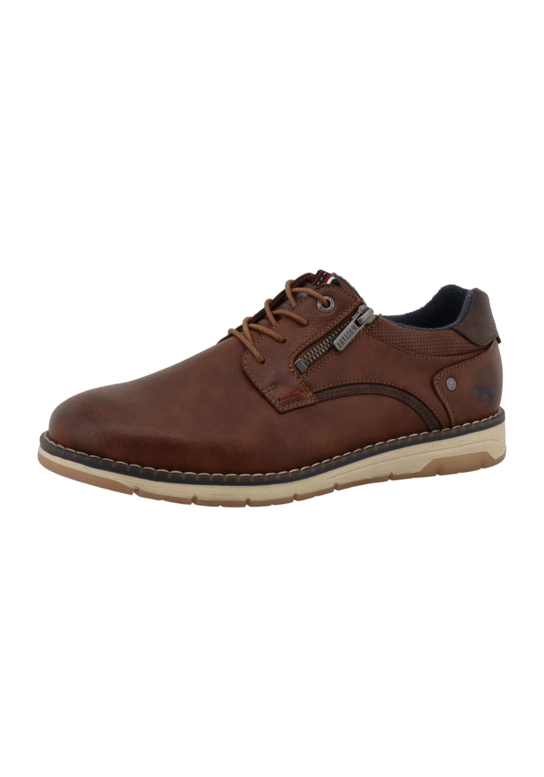 Smart Cas Side Zip Shoe - Tan