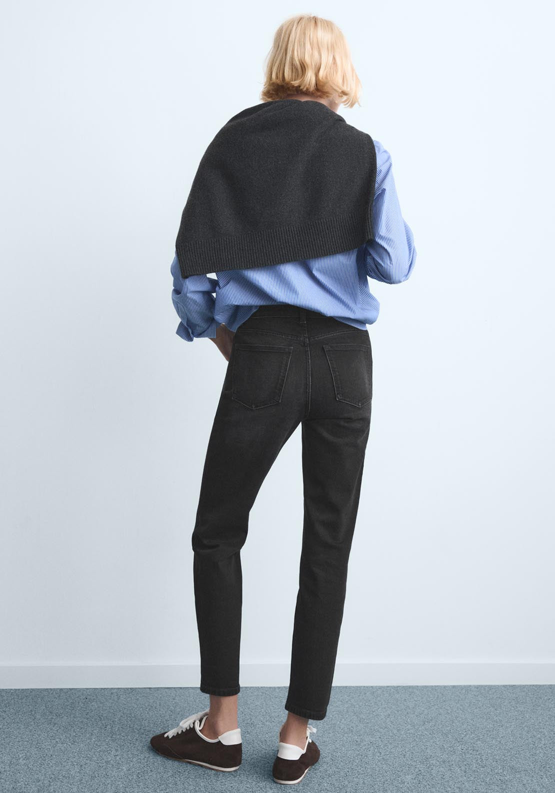 Newmom Comfort High Rise Jeans - Grey