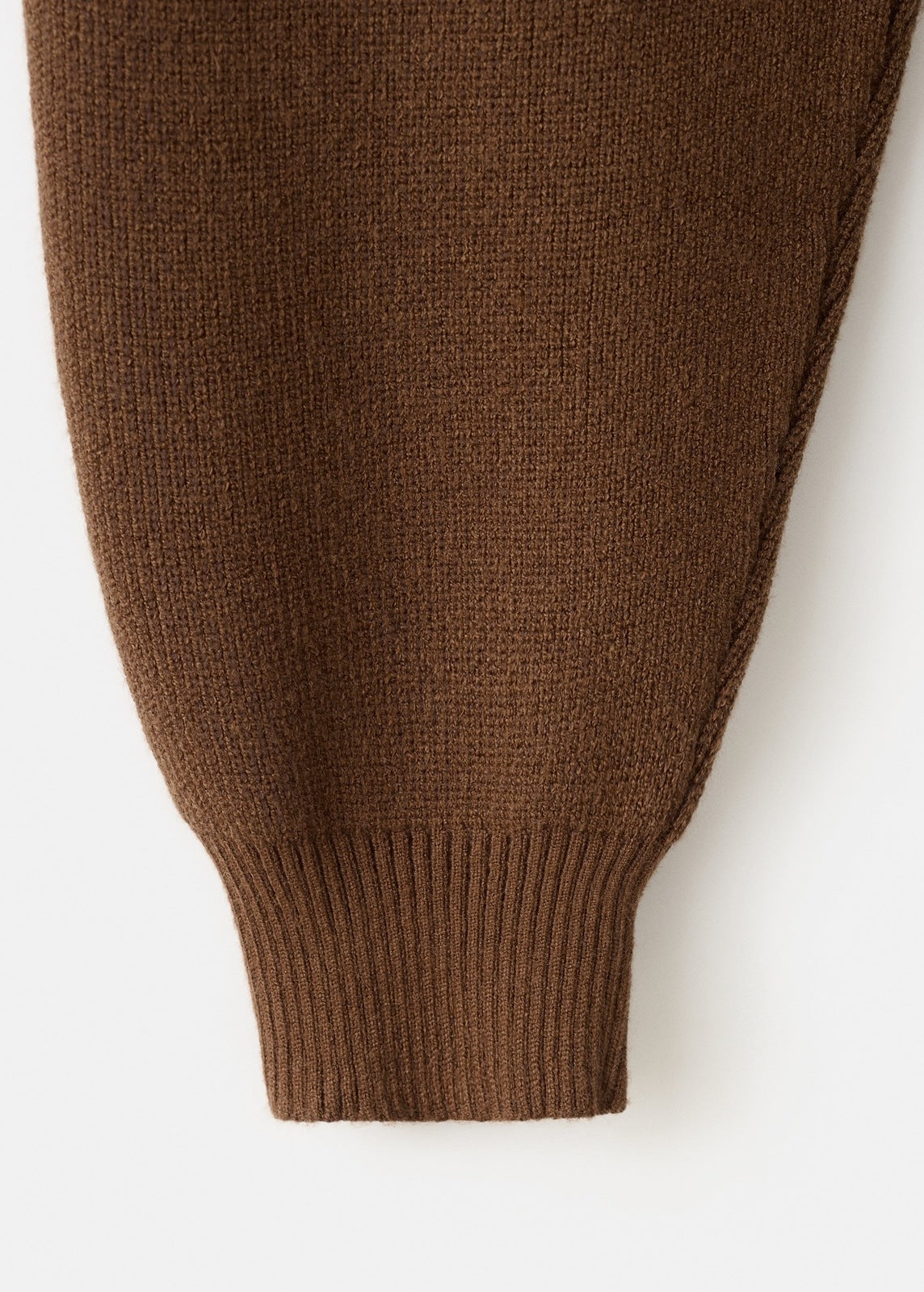 Mango Turtleneck Sweater With Jewel Buttons - Brown 6 Shaws Department Stores