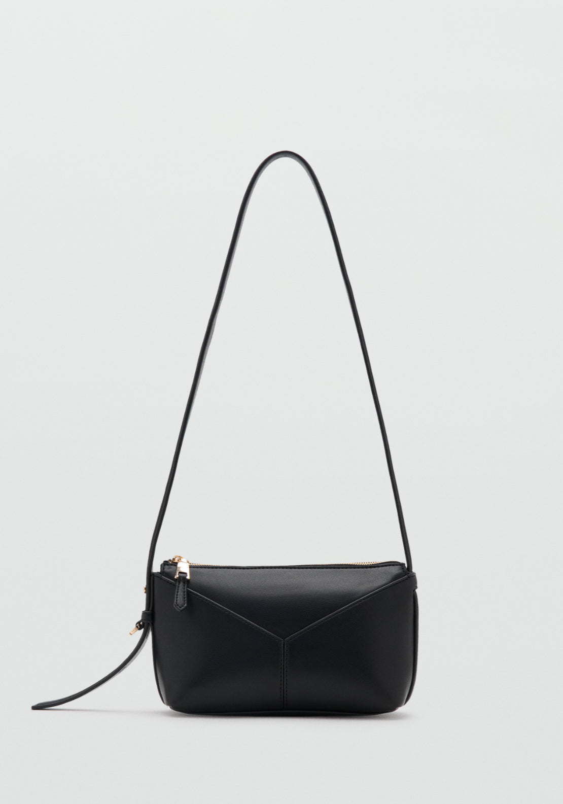 Rectangular Crossbody Bag - Black