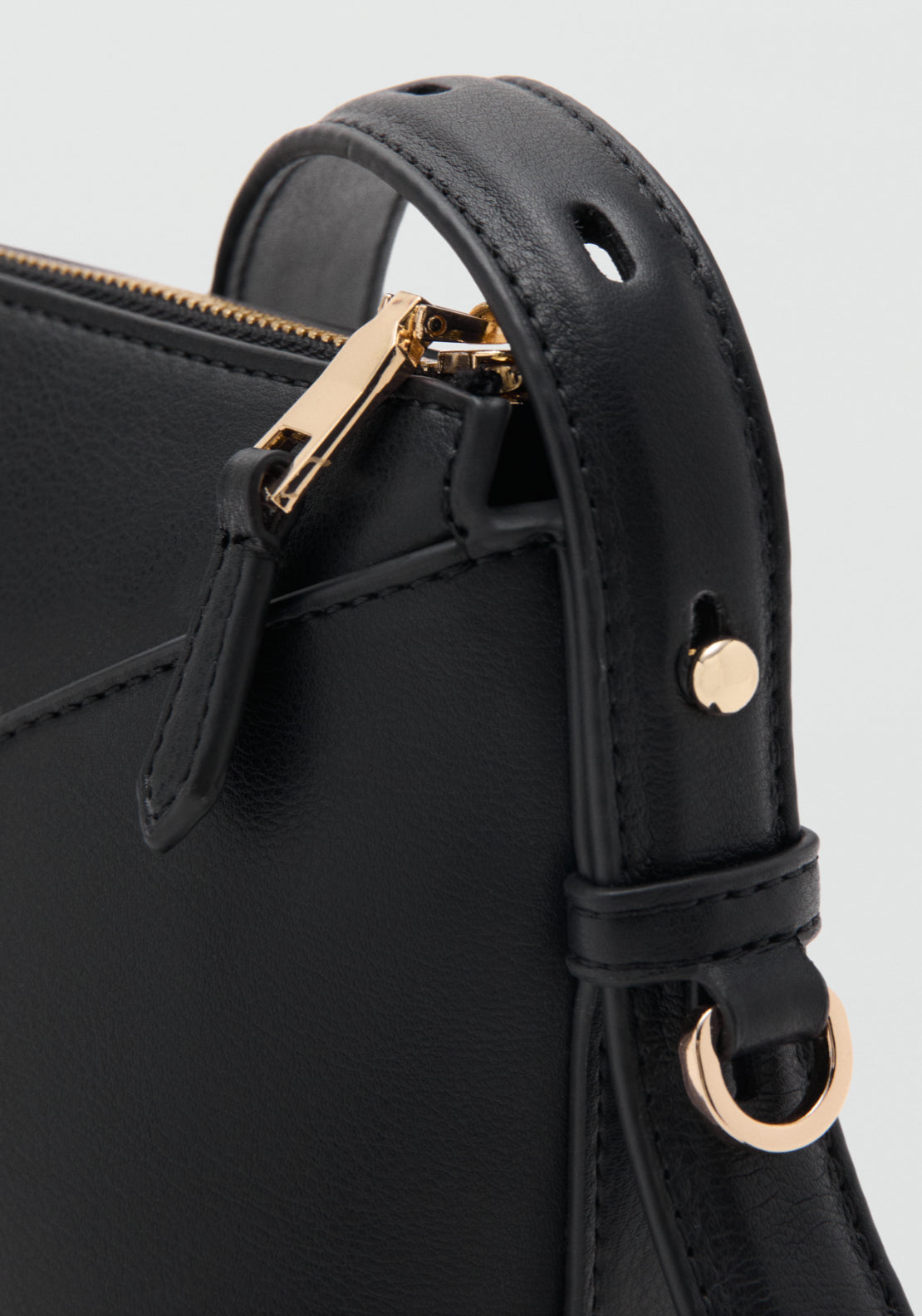 Rectangular Crossbody Bag - Black