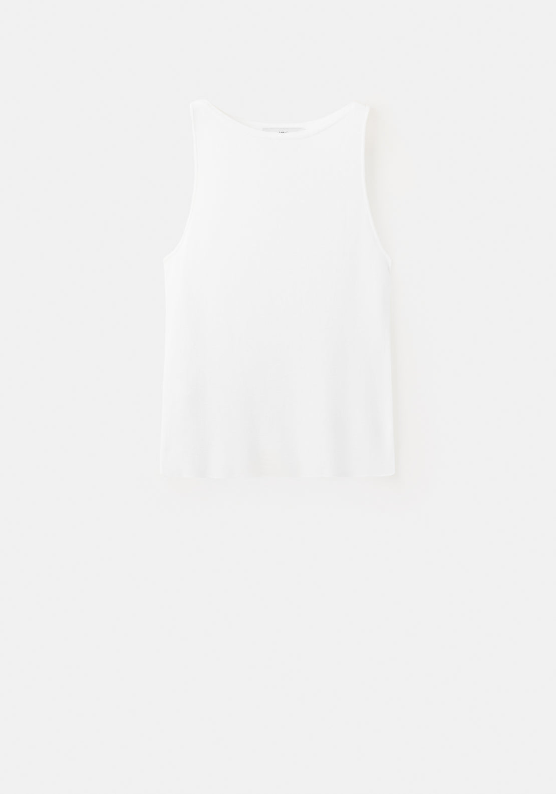 Fine Knit Top - White