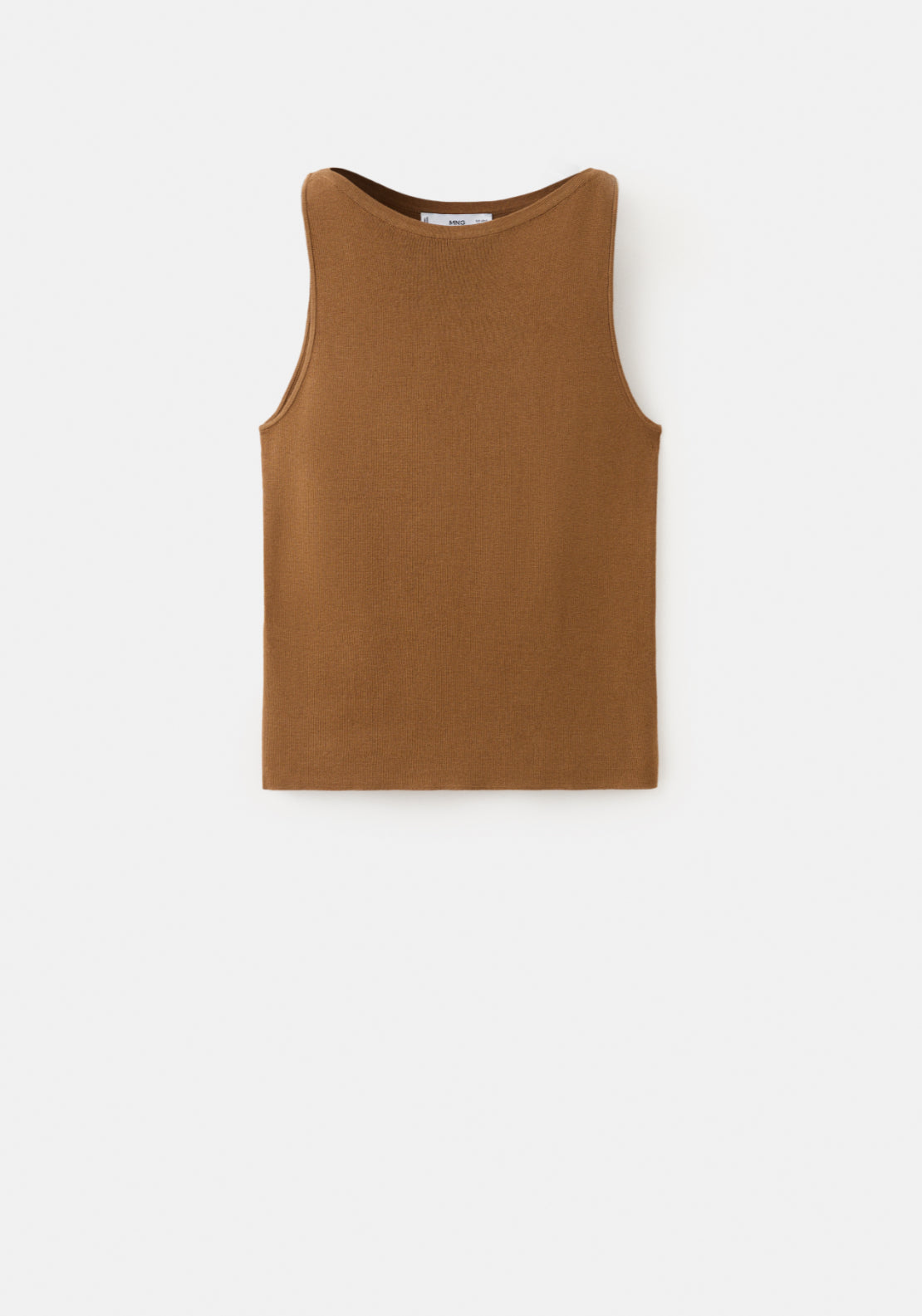 Fine Knit Top - Brown