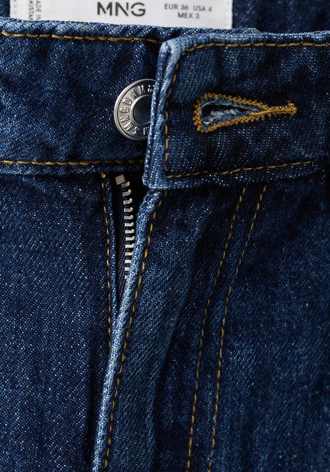Wide Leg Jeans - Blue