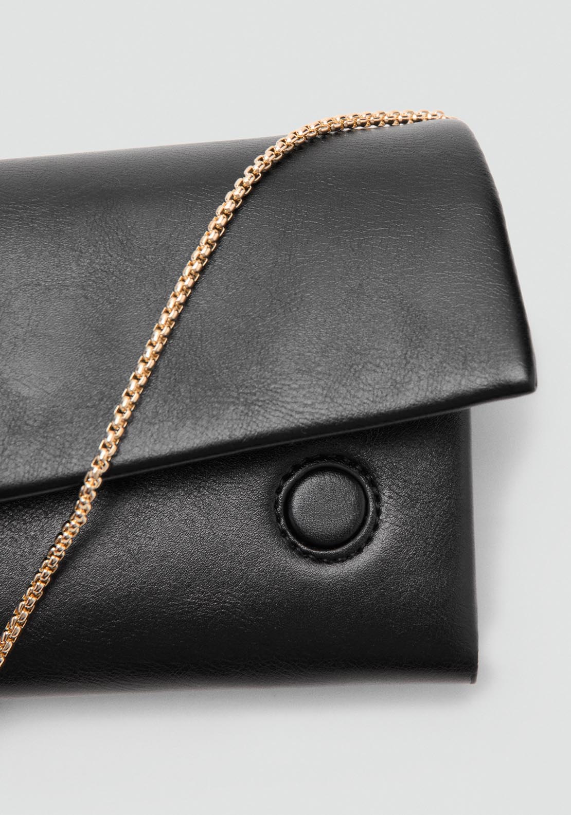 Mango Crossbody Bag With Flap - Black 3 Shaws Department Stores