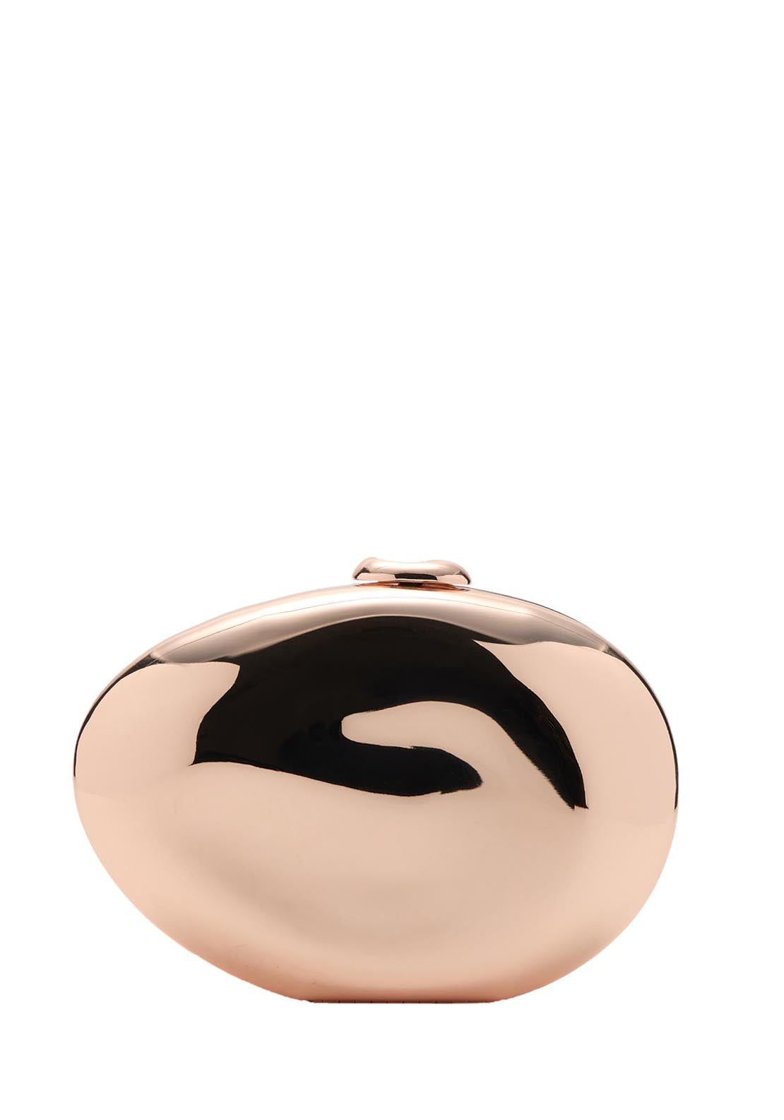 Oval Clutch Bag - Gold