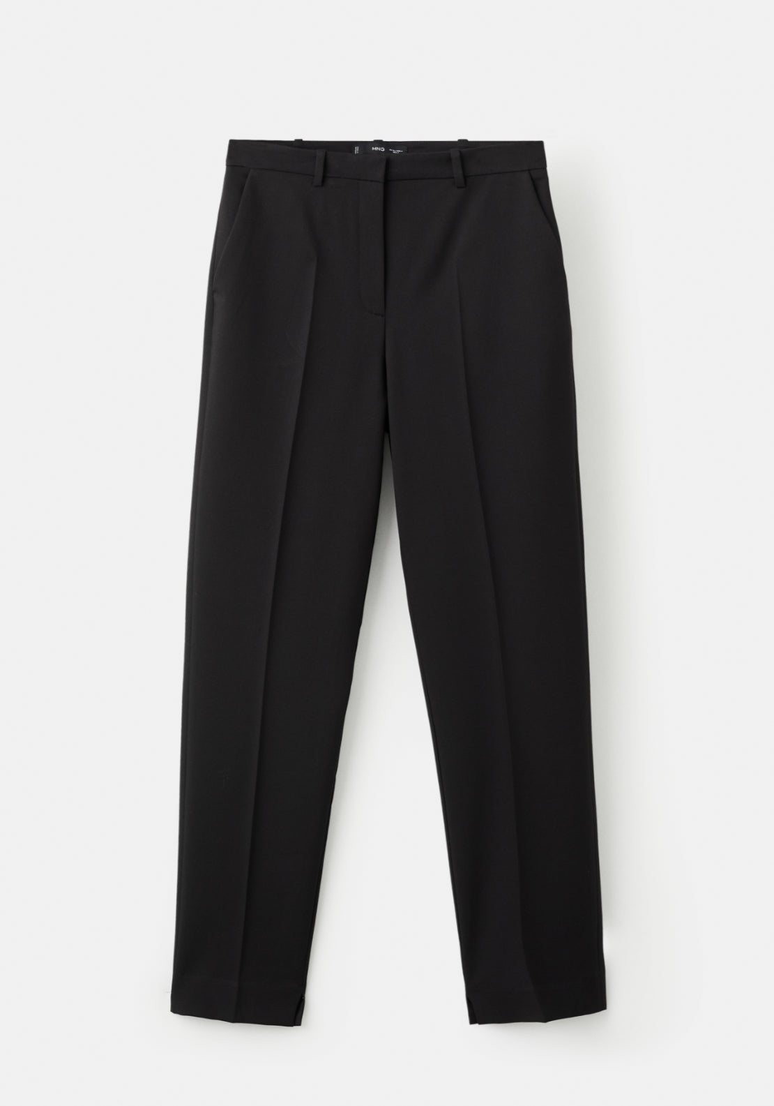 Mango Straight Suit Style Trousers - Black 5 Shaws Department Stores