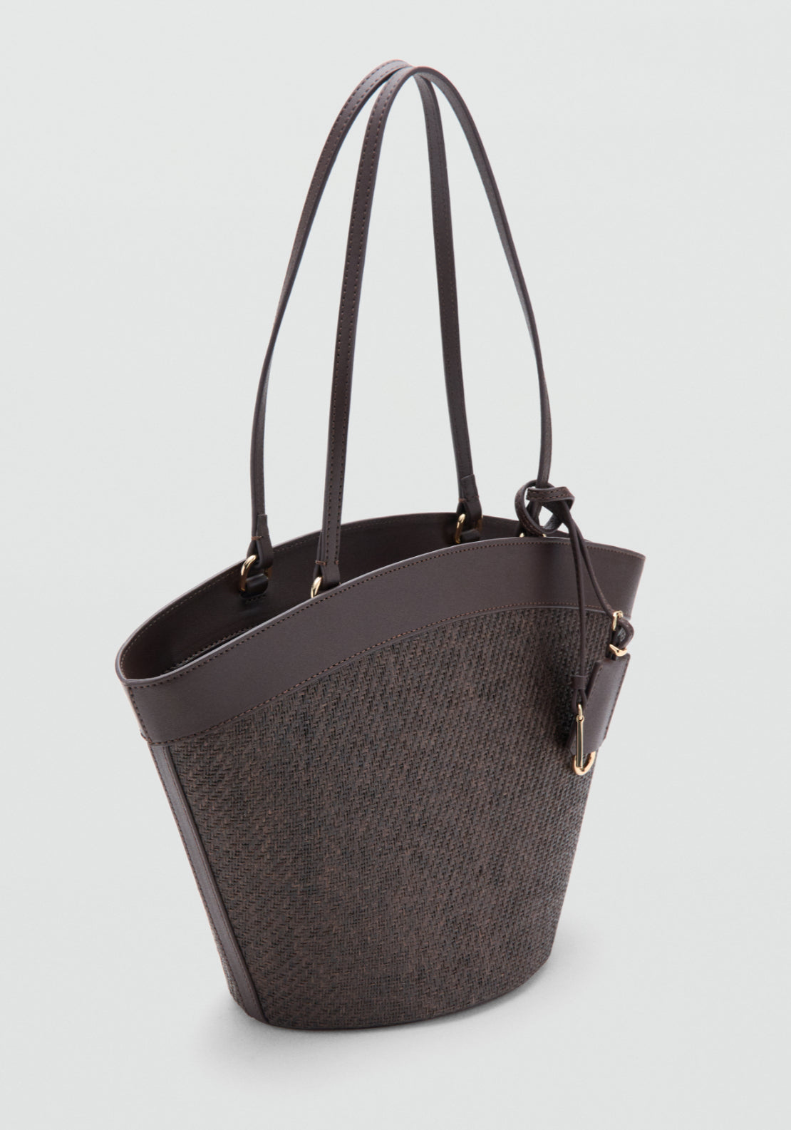 Natural Fibre Carrycot - Brown