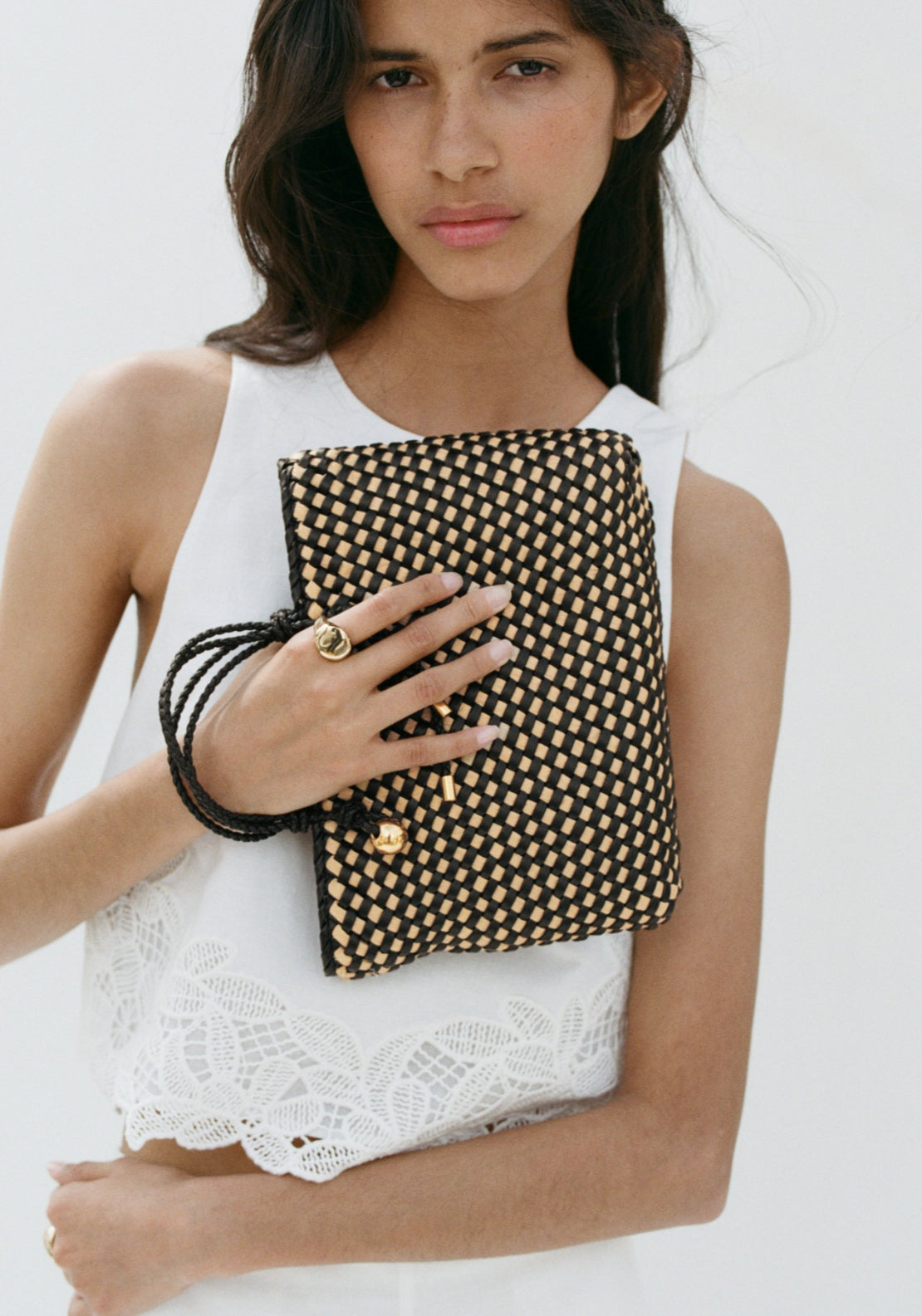 Natural Fibre Tote Bag - Black