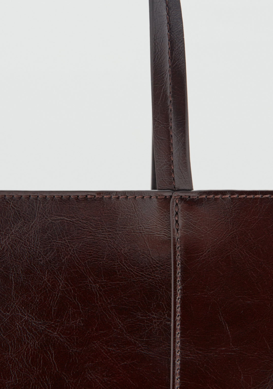 Medium Shopper Bag - Brown