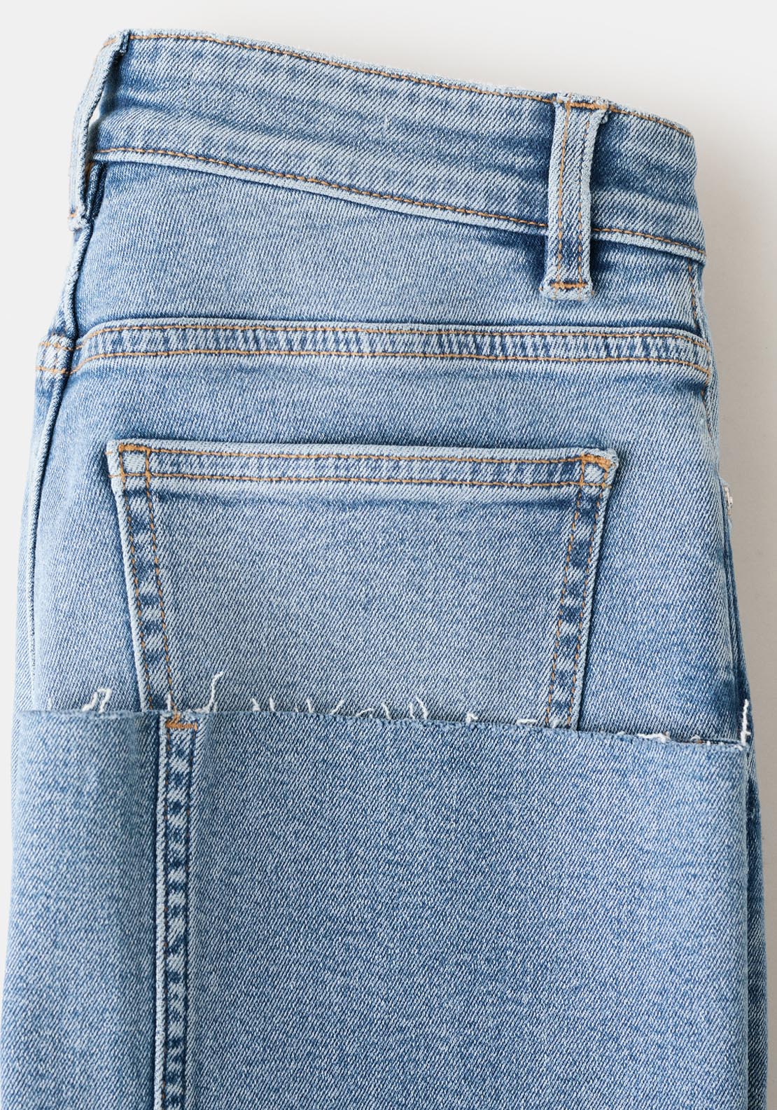 Mango Sienna Cropped Flared Jeans - Blue 10 Shaws Department Stores