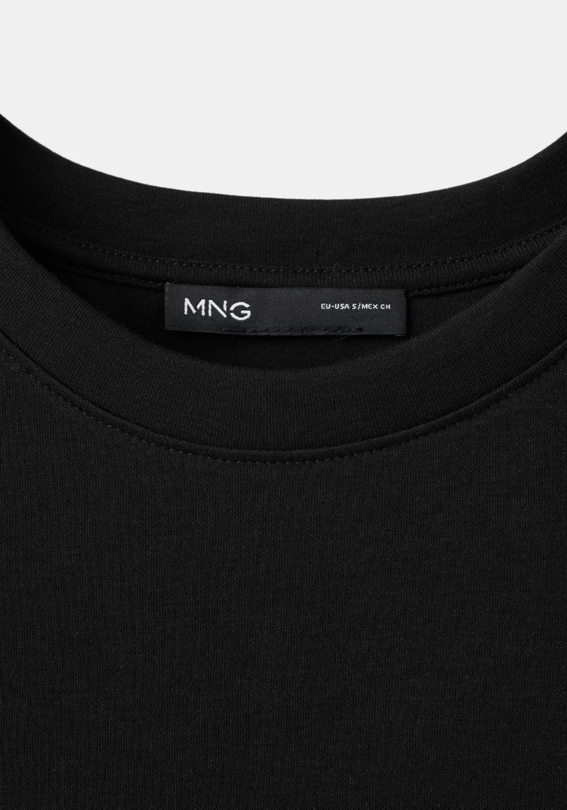 Short Sleeve Round Neck T-Shirt - White
