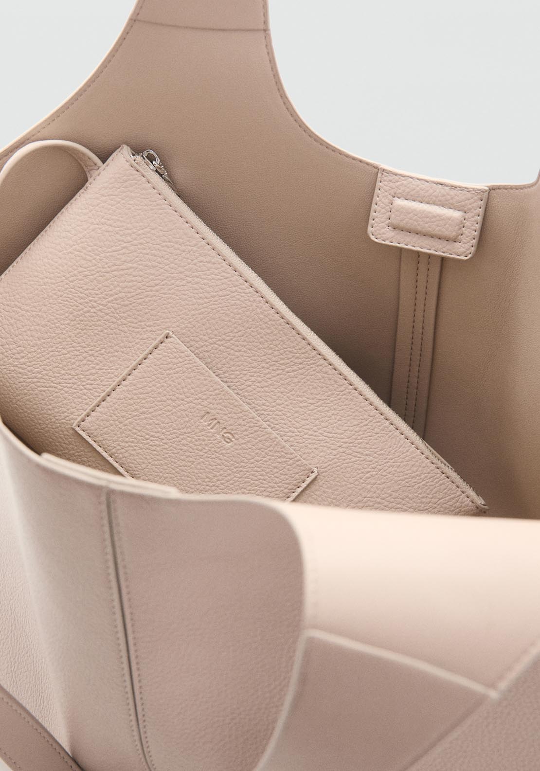 Large Shopper Bag - Cream