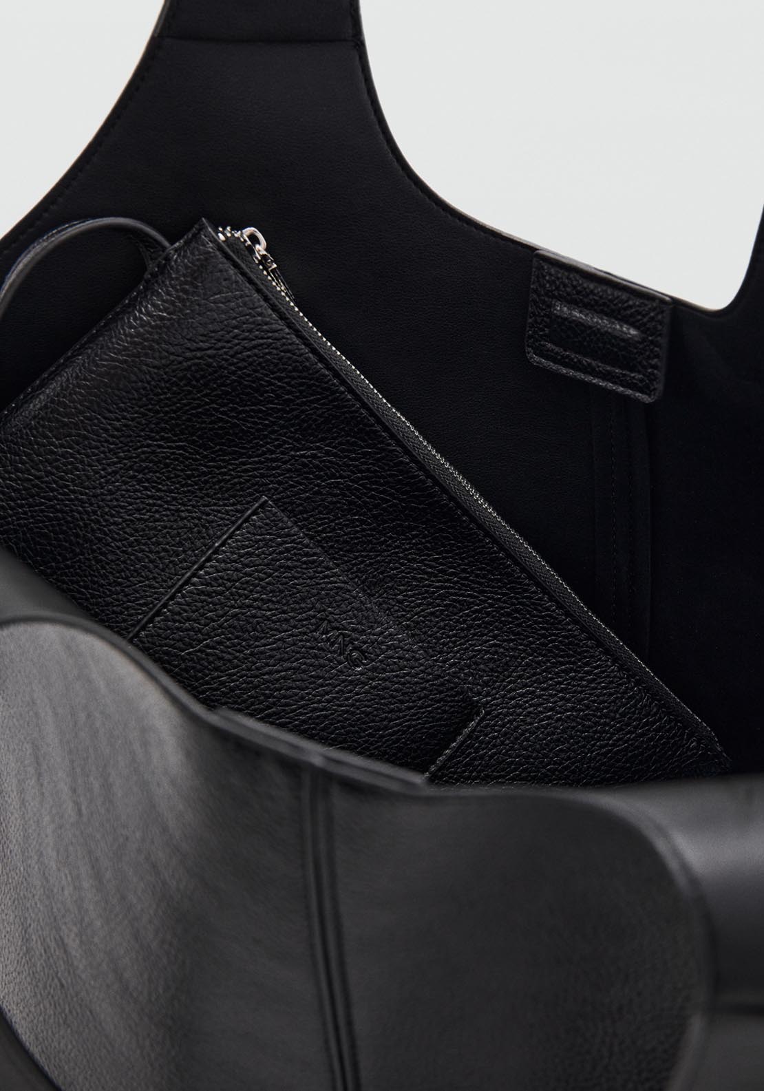 Large Shopper Bag - Black