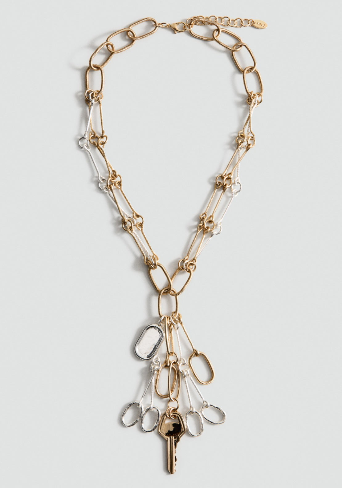 Pendant Chain Necklace - Gold