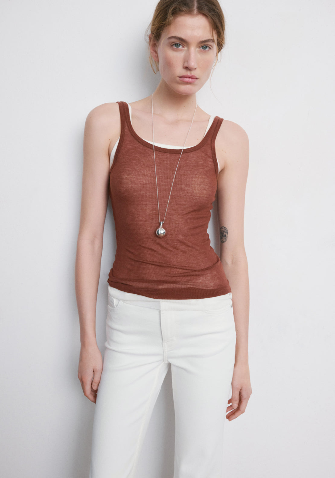 Sienna Flared Cropped Jeans - White