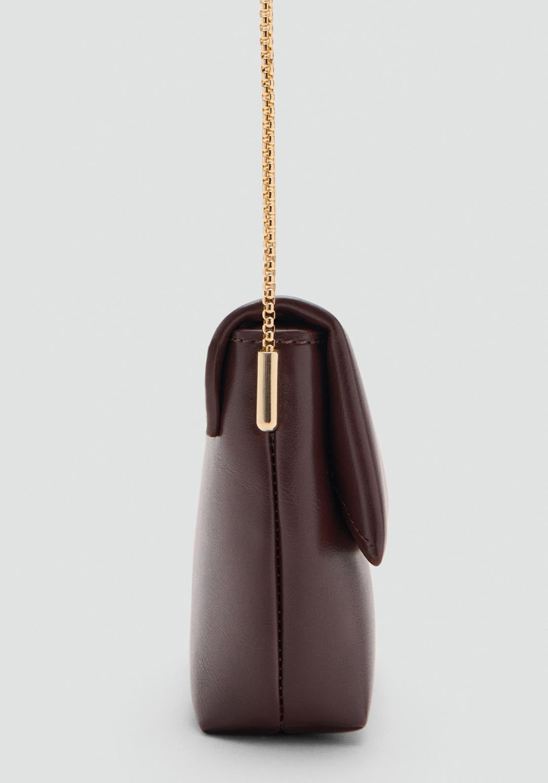Crossbody Envelope Style Bag - Burgundy