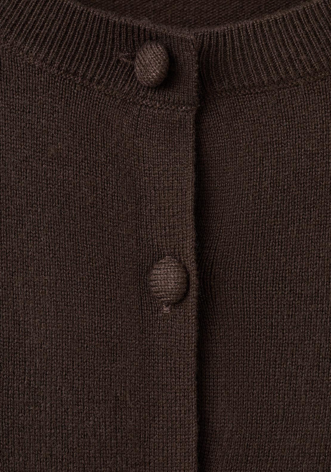 Mango Fine Knitted Button Cardigan - Brown 8 Shaws Department Stores