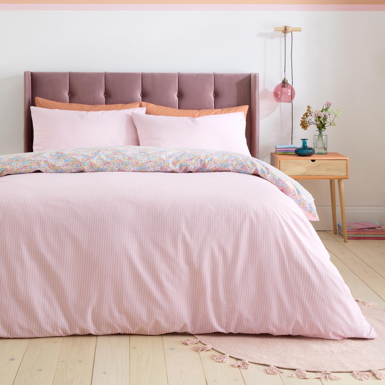The Home Collection Posy Floral Duvet Cover Set 2 Shaws Department Stores
