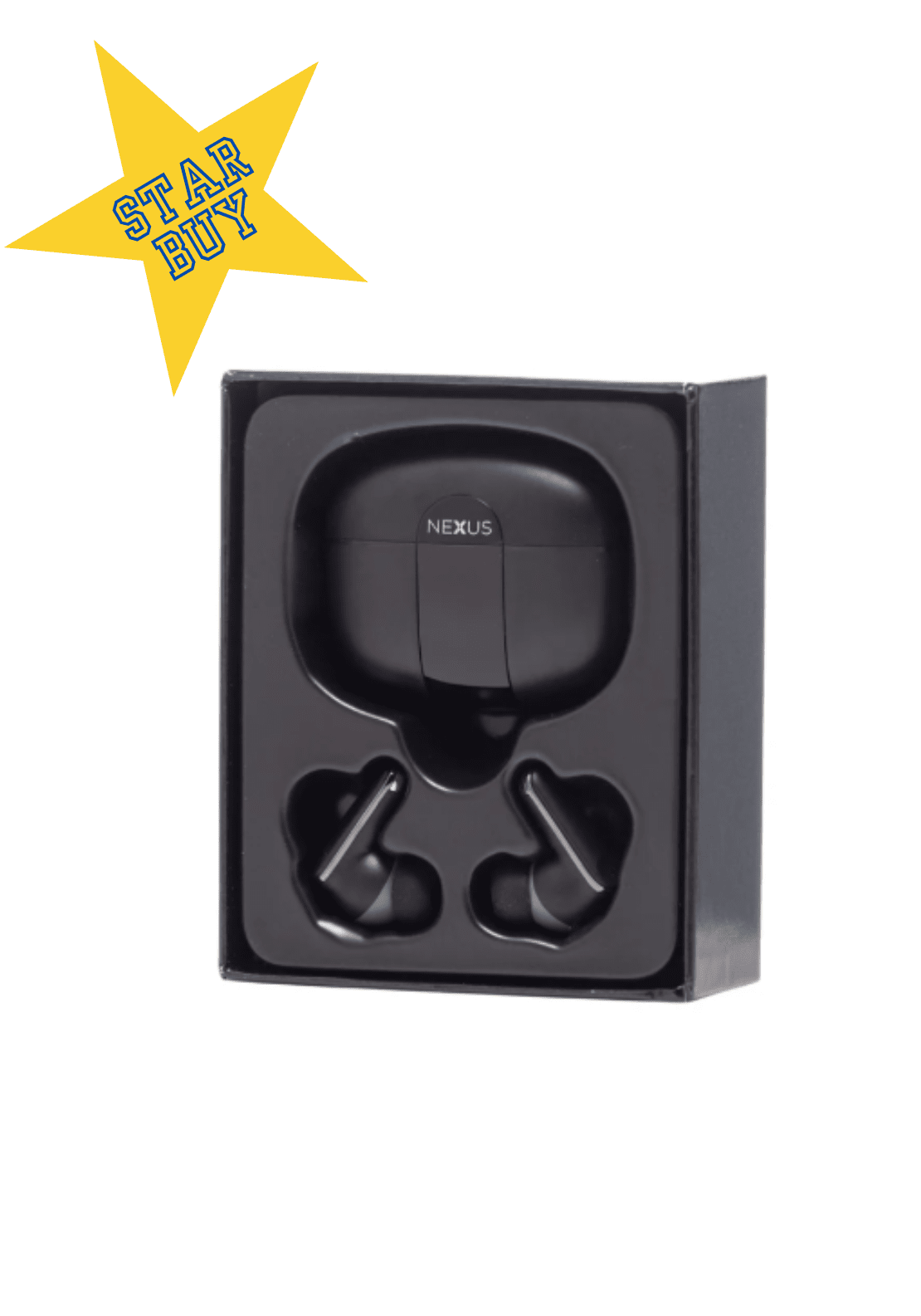 Nexus Wireless Bluetooth Earbud Earphones With ANC Function - Black 1 Shaws Department Stores