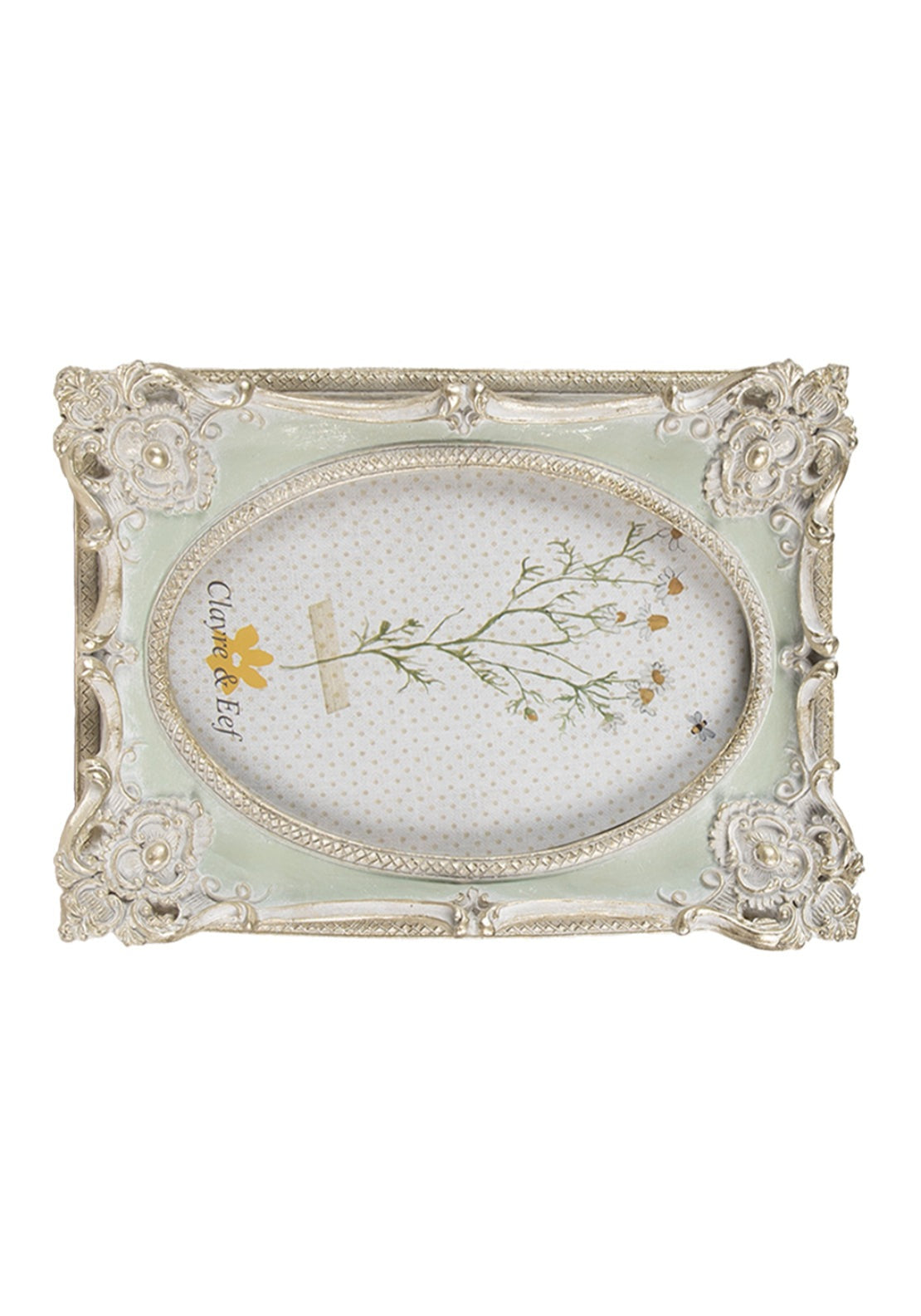 Rectangular Shape Photo Frame - Floral