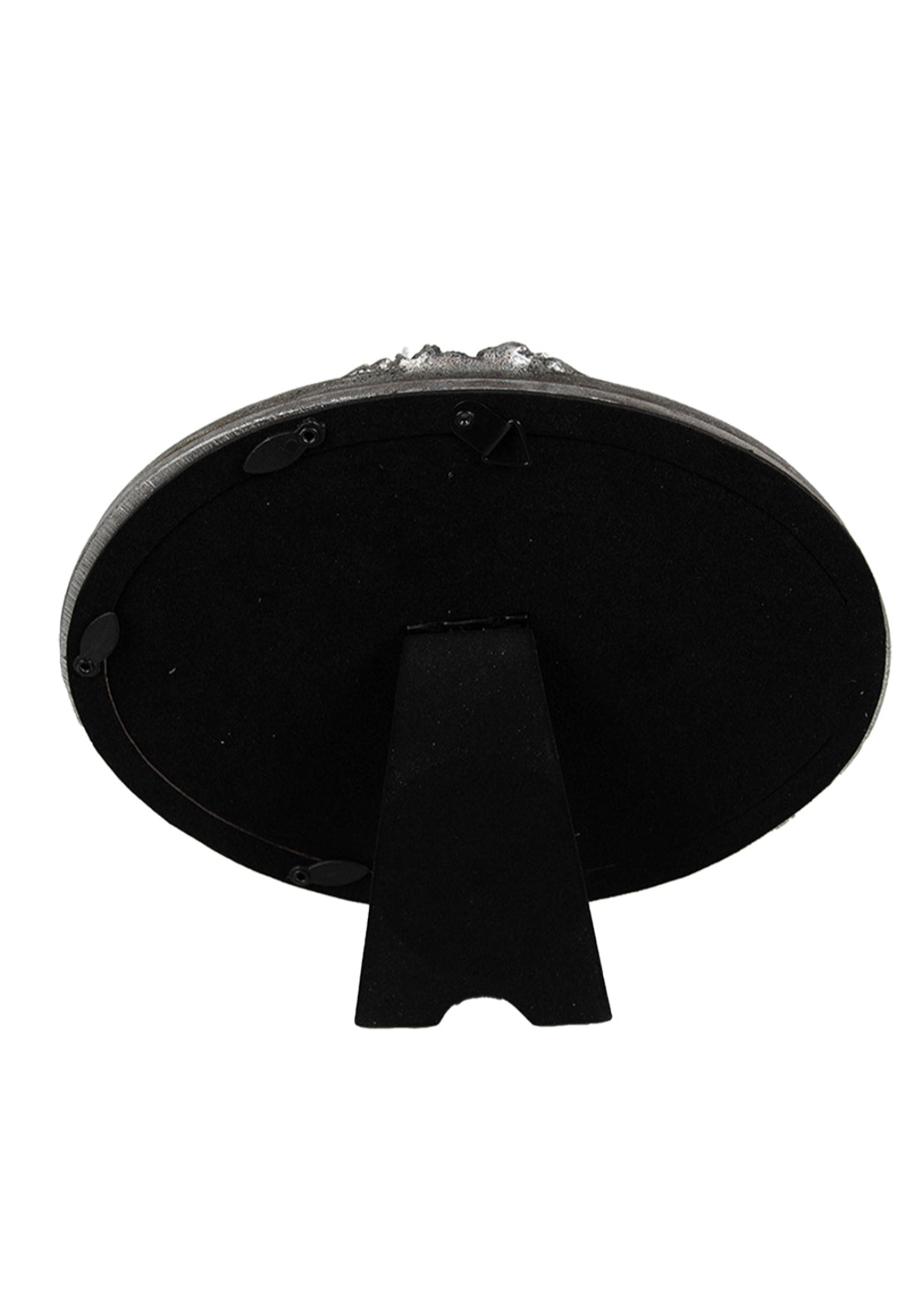 Oval Shape Photo Frame - Silver