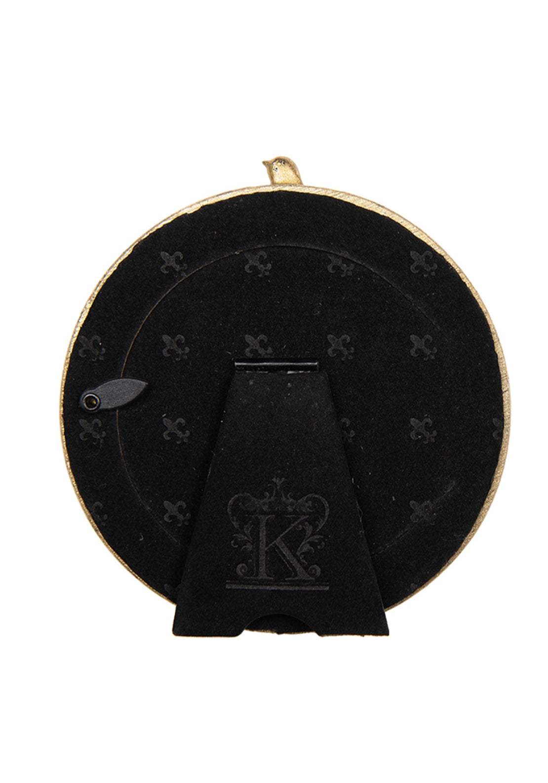 Circular Shape Photo Frame - Gold