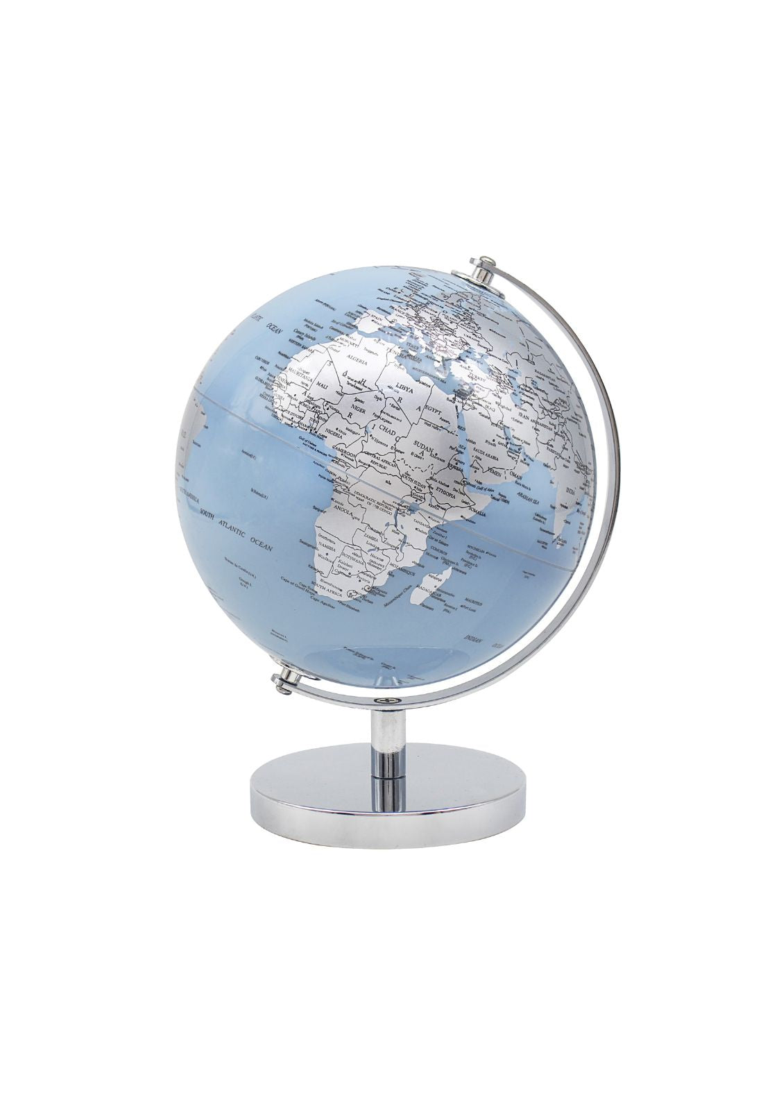 The Home Collection Globe - Blue / Silver 1 Shaws Department Stores