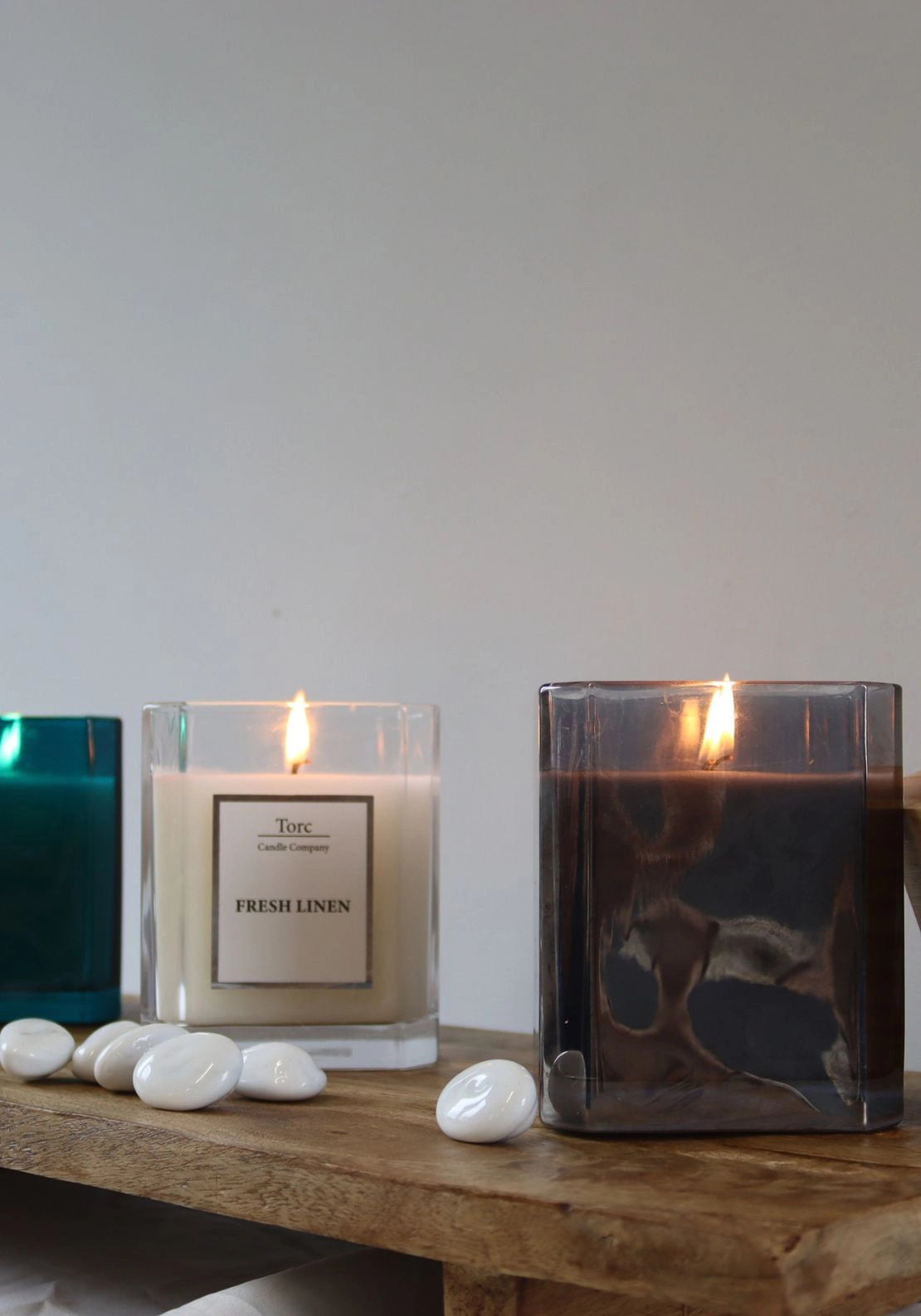 Torc Candles Torc Square Candle - Neroli & Basil 2 Shaws Department Stores