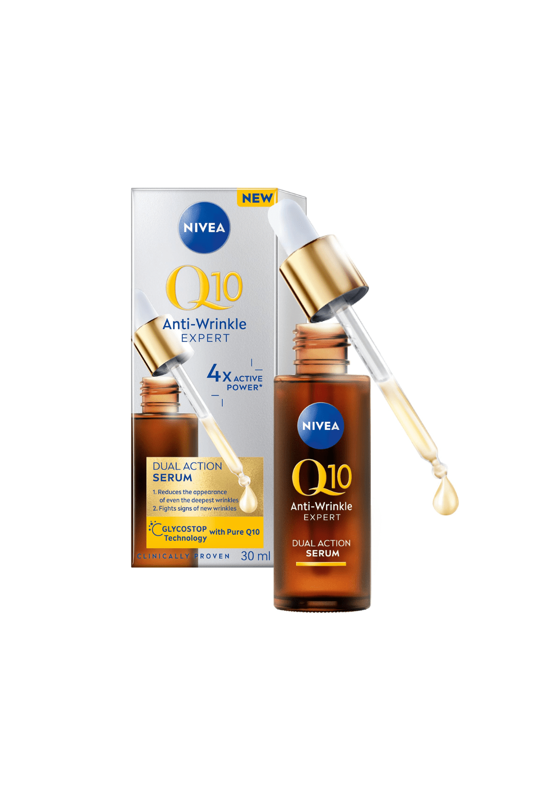 Nivea Q10 Anti-Wrinkle Expert Dual Action Serum 2 Shaws Department Stores