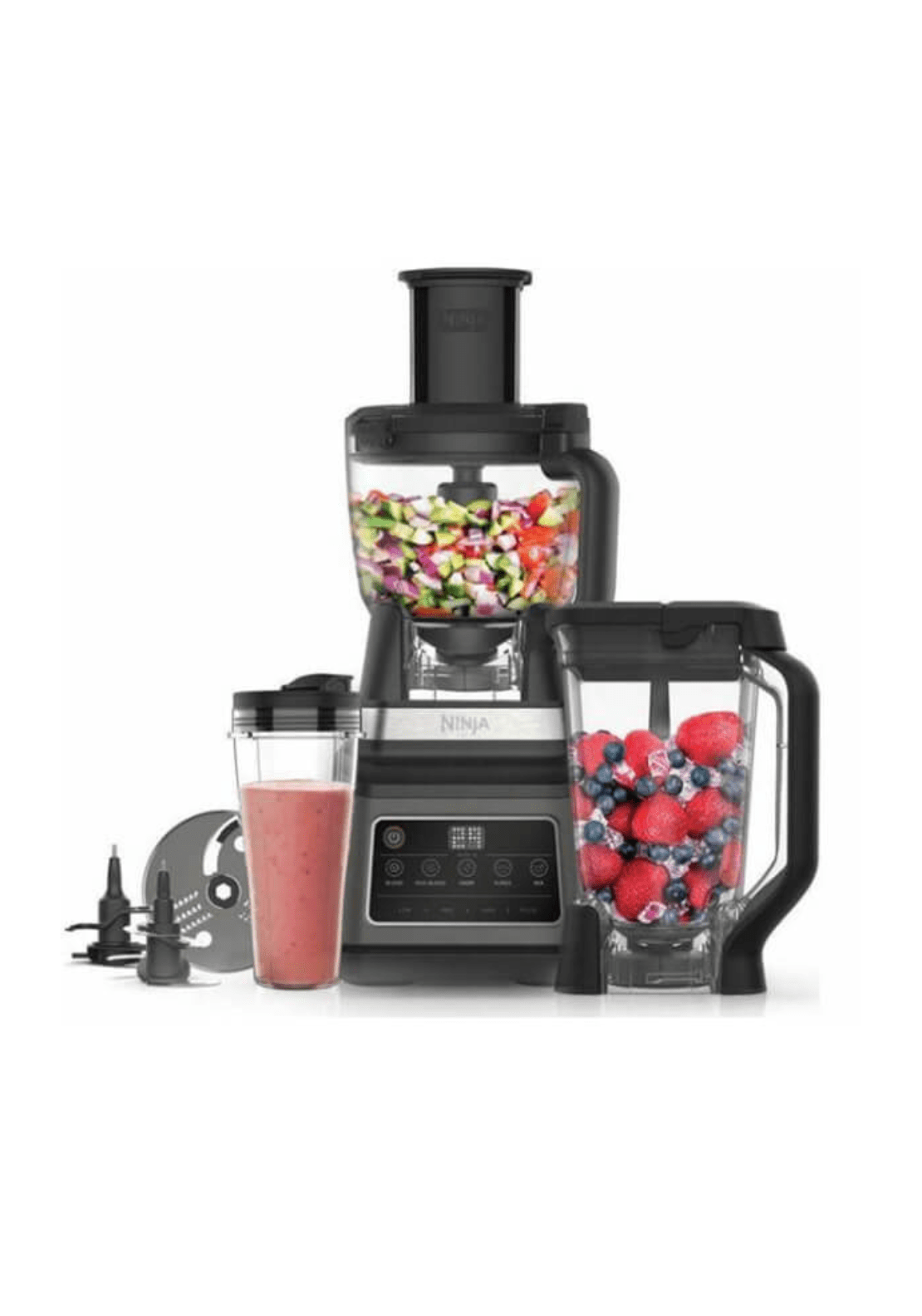 Ninja 3-In-1 Food Processor With Auto-IQ | BN800UK 1 Shaws Department Stores