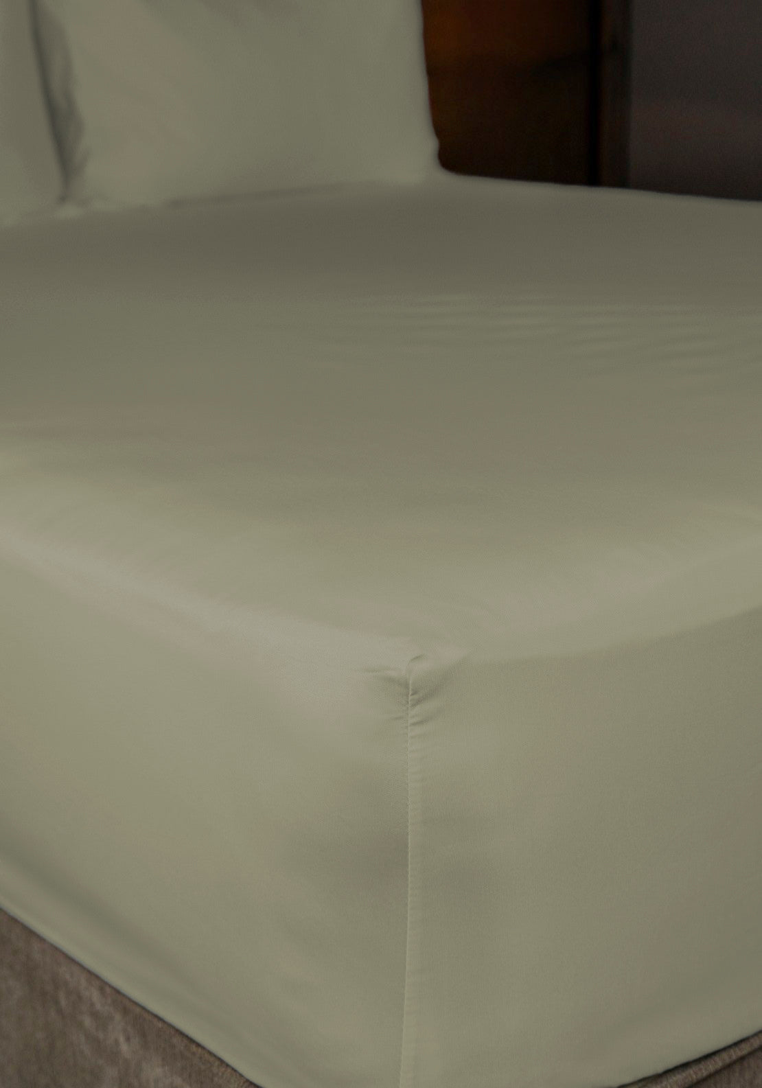 The Home Collection 300 TC Deep Fitted Sheet 35cm - Cream 2 Shaws Department Stores