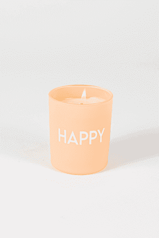 Motto Collection Happy Pink Soya Wax Blended Candle 1 Shaws Department Stores