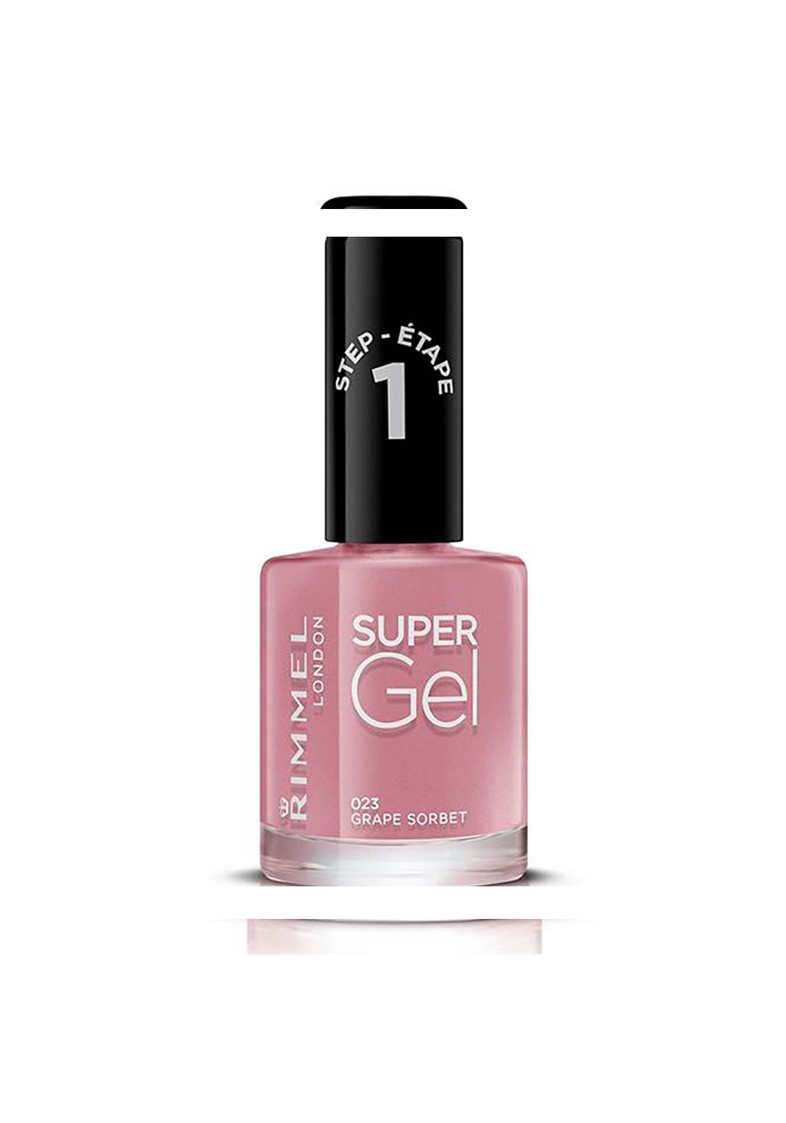 Rimmel Super Gel Nail Polish Grape Sorbet 1 Shaws Department Stores