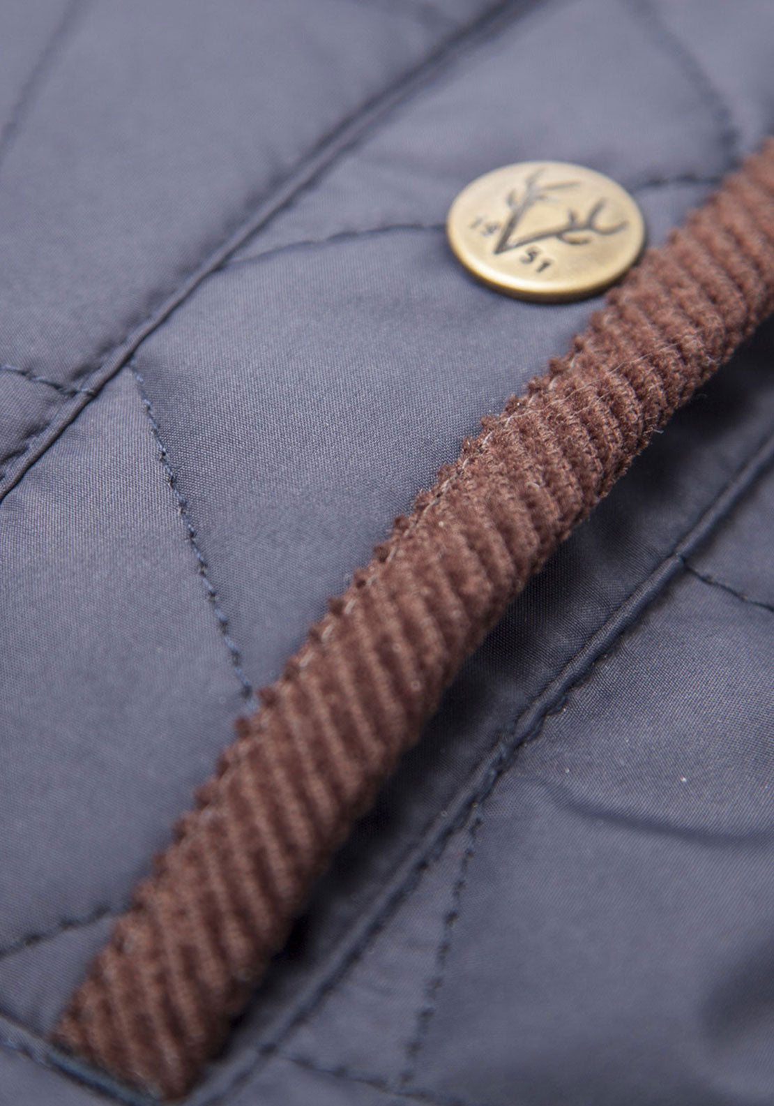 Vedoneire Heritage Quilted Gilet - Blue 3 Shaws Department Stores