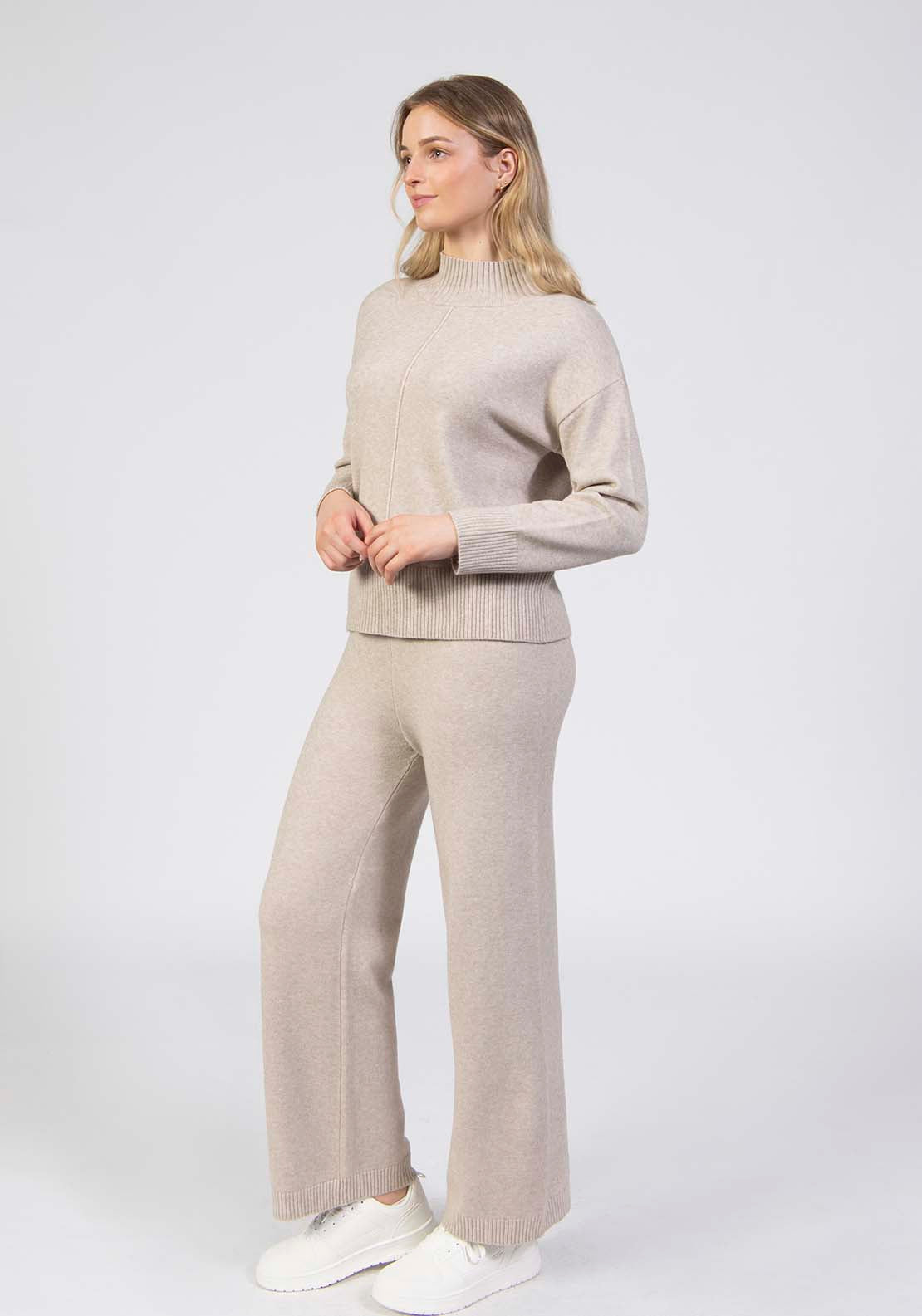 Knitted Trousers - Grey