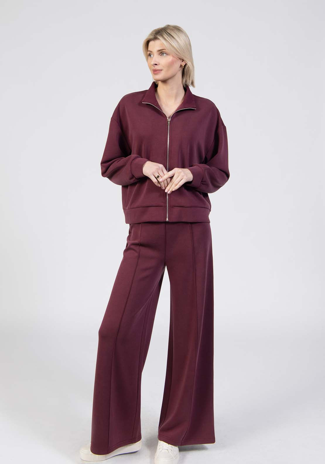 Tea Lane Track Trousers - Red 1 Shaws Department Stores