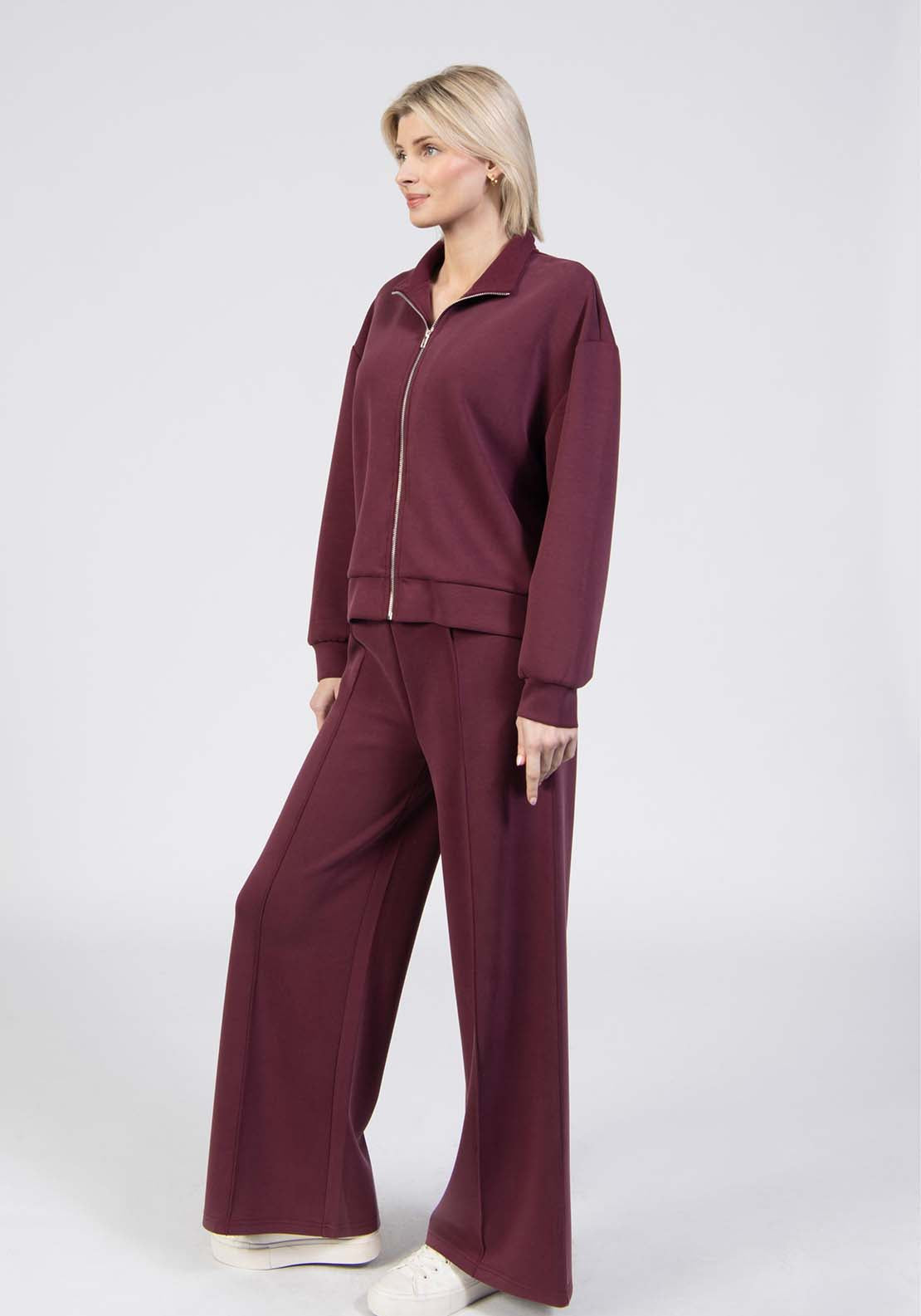Tea Lane Track Trousers - Red 3 Shaws Department Stores