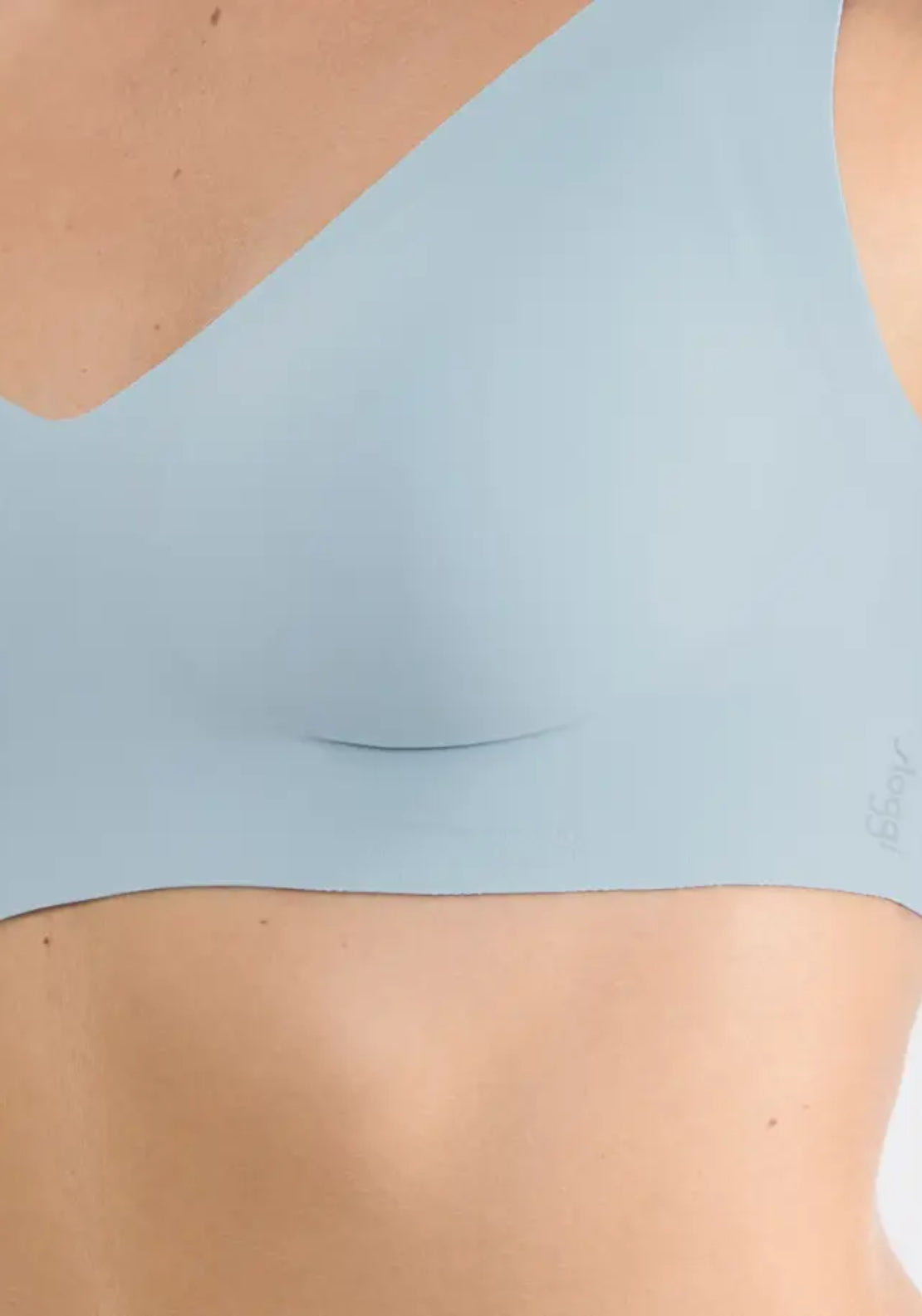 Sloggi Zero Feel Bralette - Blue 3 Shaws Department Stores