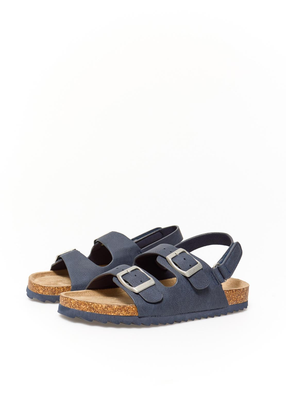 Sfera Buckle sandals - Navy / Blue 2 Shaws Department Stores