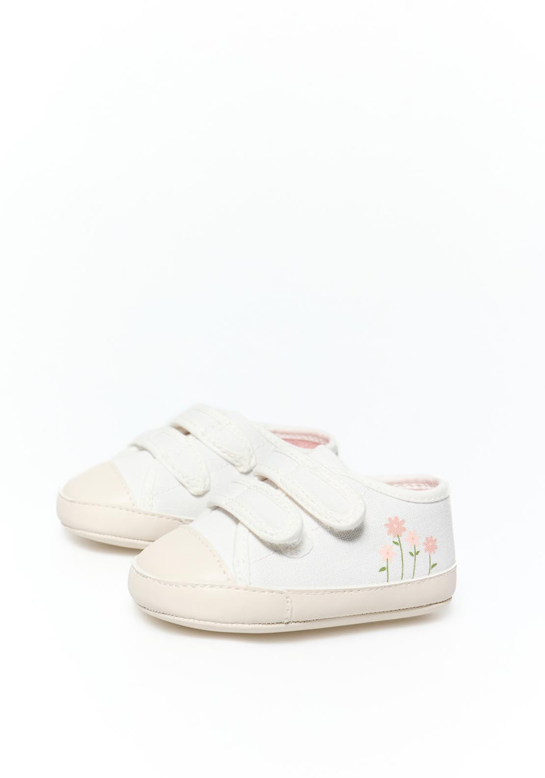 Sfera Pram Trainers - Cream 2 Shaws Department Stores