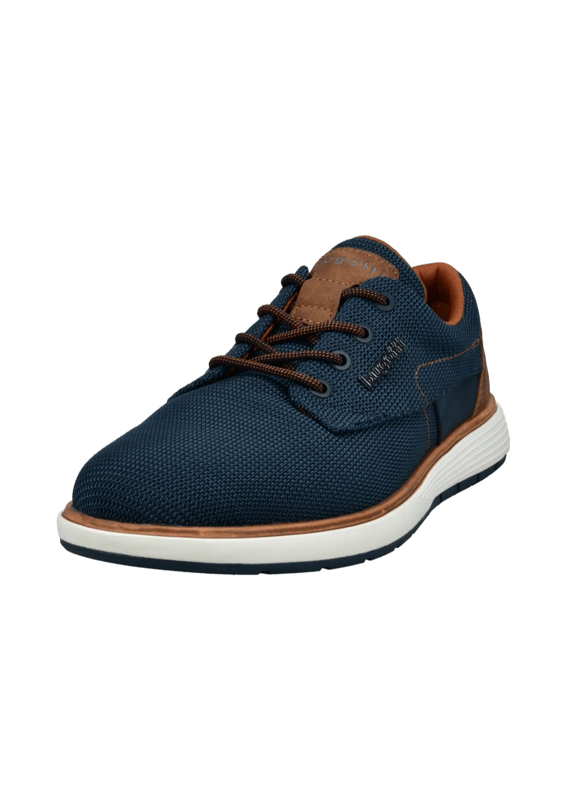 Bugatti Functional Lace Up Shoes - Blue 6 Shaws Department Stores