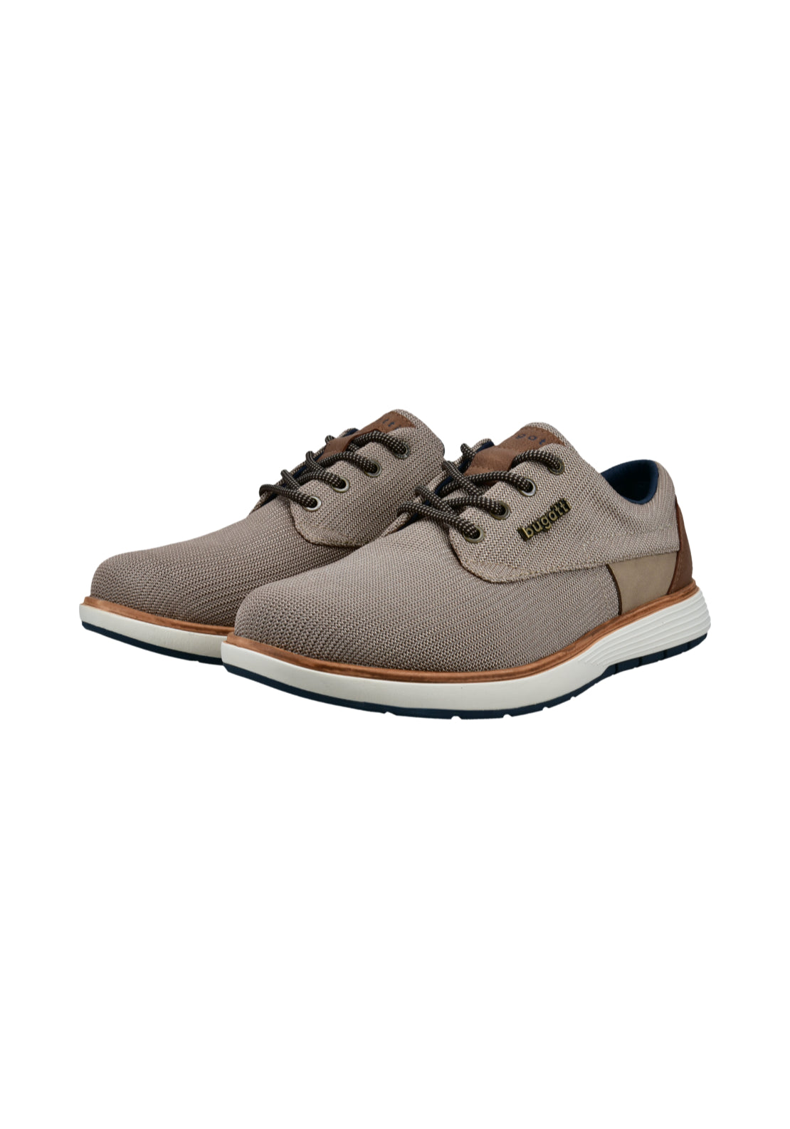 Bugatti Lace-Up - Beige 4 Shaws Department Stores