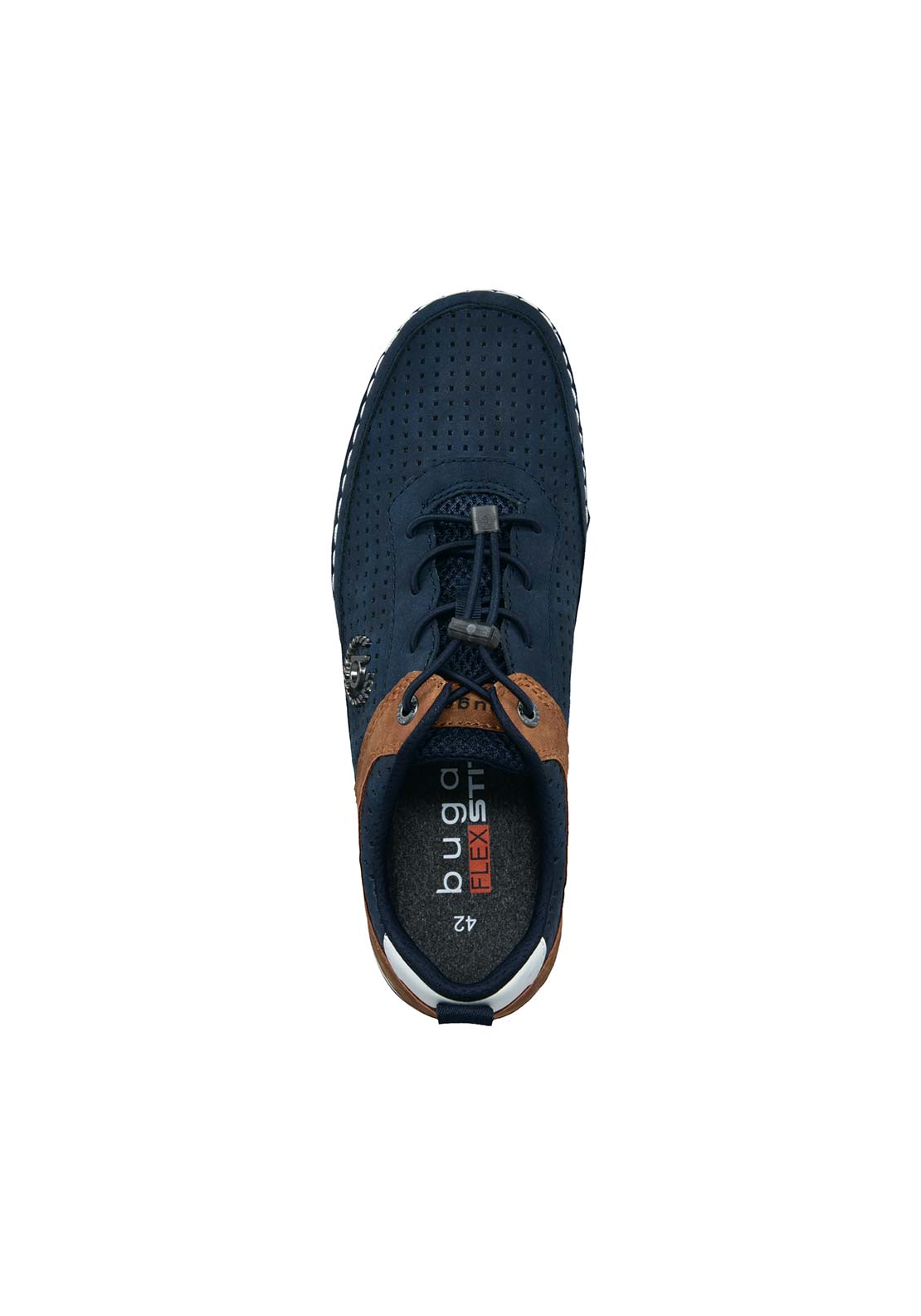 Bugatti Glenans Shoe - Dark Blue 6 Shaws Department Stores